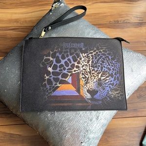 Just Cavalli - Leopard Motif Clutch Bag
